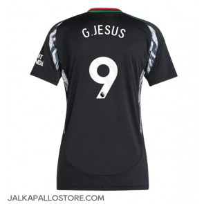 Arsenal Gabriel Jesus #9 Vieraspaita Naisten 2024-25 Lyhythihainen